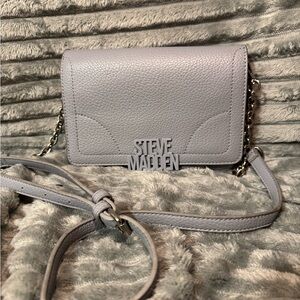 Steve Madden Light Gray Bcara Crossbody Bag
